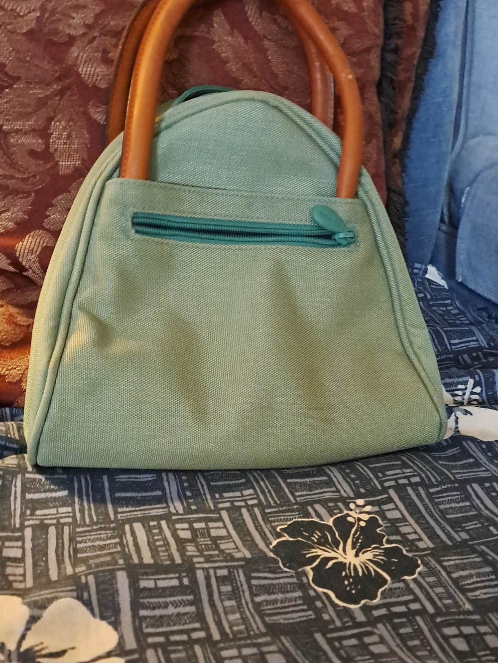 Pale Green Bag from EAST 57